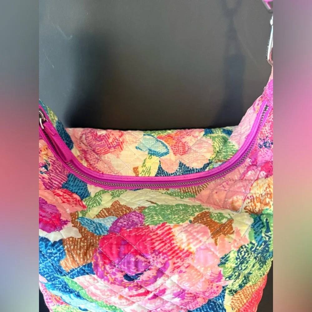 Vera Bradley super bloom mini cross hobo - Picture 5 of 9